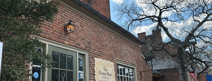 The Peanut Shop of Williamsburg is one of Explore Colonial Williamsburg.