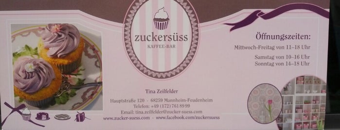 zuckersüss is one of Restaurants & supplies near RaumZeitLabor.