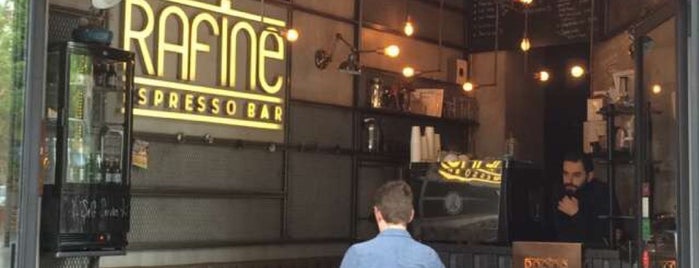 Rafine Espresso Bar is one of Istanbul spots.