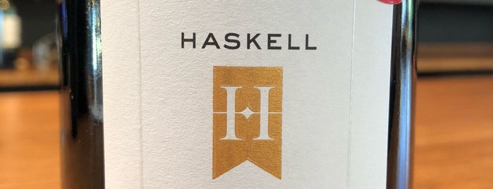 Haskell Vineyards is one of Wine Farms open on Sunday.