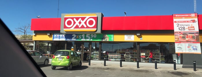 OXXO is one of TIENDAS.