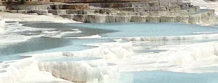 Pamukkale Travertines is one of S.’s Liked Places.