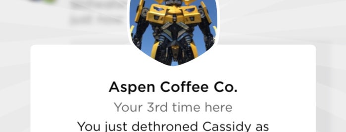 Aspen Coffee Co. is one of Wi-Fi sync spots - Stillwater, OK.