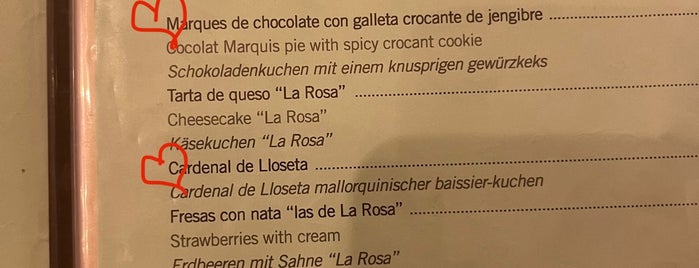 La Rosa is one of Spain 2019.