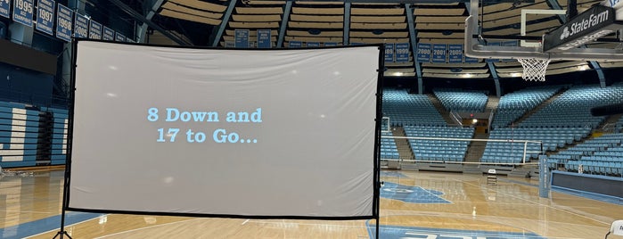 Carmichael Arena is one of UNC Chapel Hill.