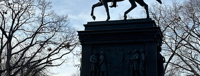 Logan Circle Park is one of Washington.