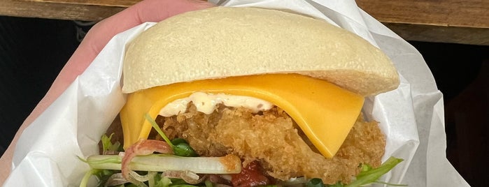 Tsukiji Fish Burger Masa is one of 気になるごはん.