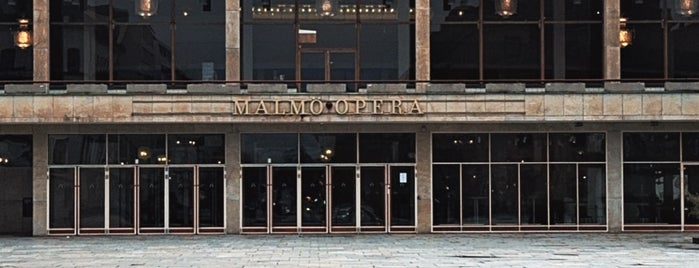 Malmö Opera is one of Malmöö..
