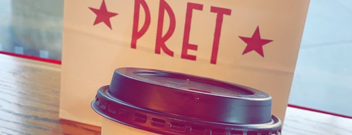 Pret A Manger is one of Louiseさんのお気に入りスポット.