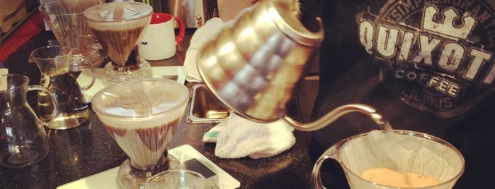 Quixotic Coffee is one of Lugares favoritos de Jen.