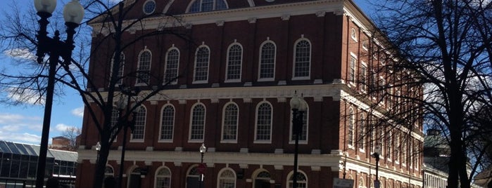 Faneuil Hall Marketplace is one of Boston Musts.
