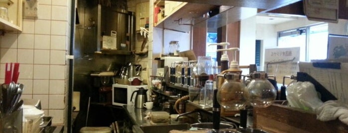 cafe SIPHON is one of カフェのレビューと喫煙情報.