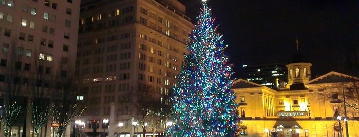 Pioneer Courthouse Square is one of Portland.