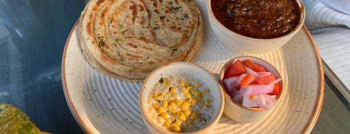 The Potbelly Rooftop Cafe & Kitchen is one of New Delhi Eats.