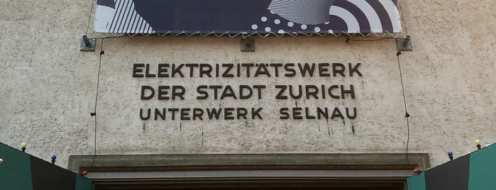 EWZ Unterwerk Selnau is one of zurick.