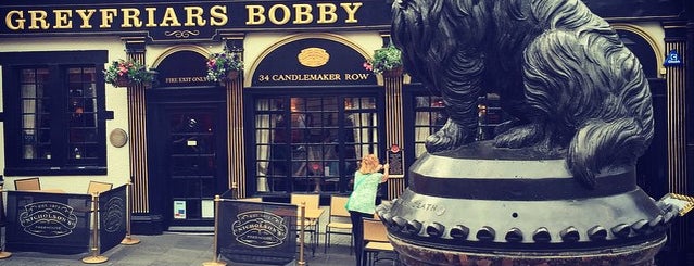 Greyfriars Bobby's Statue is one of Tourist Trail.