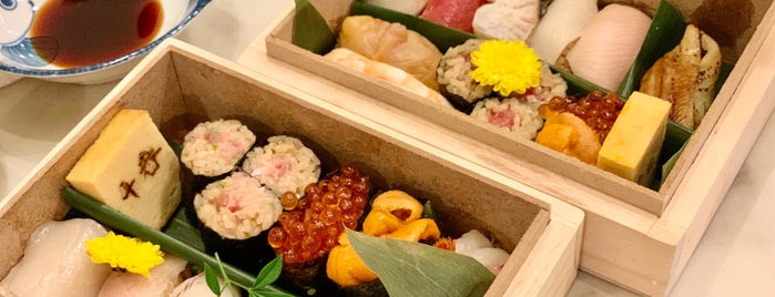 Sushi Juban Takumi is one of Tempat yang Disukai Foodtraveler_theworld.