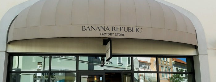 Banana Republic Factory Store is one of I was the mayor here....