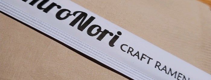 HiroNori Craft Ramen is one of Dan'ın Beğendiği Mekanlar.