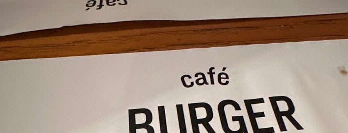 Café Burger is one of Burgers.