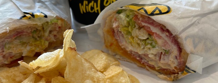 Which Wich Superior Sandwiches is one of The 15 Best Places for Buffalo Chicken in Detroit.