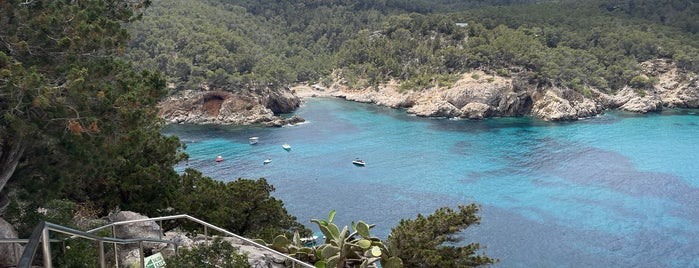 Port de Sant Miquel Beach is one of Ibiza EDM Summer.