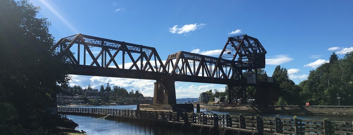 Ballard Locks Visitor Center is one of PNW.