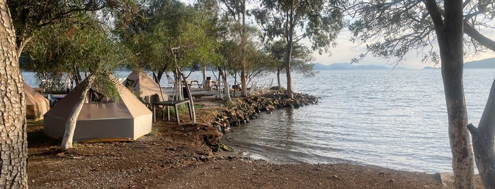 Çatlak Cafe & Beach is one of Kamp Alanı.