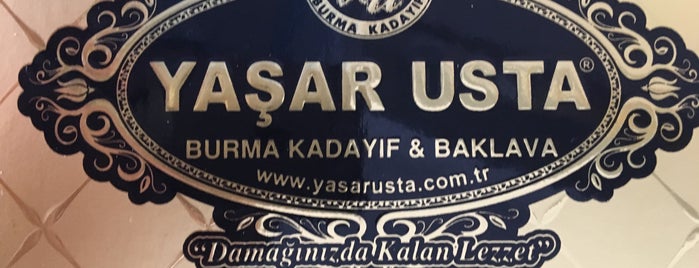 Yaşar Usta Burma Kadayıfları is one of Lieux sauvegardés par MC.