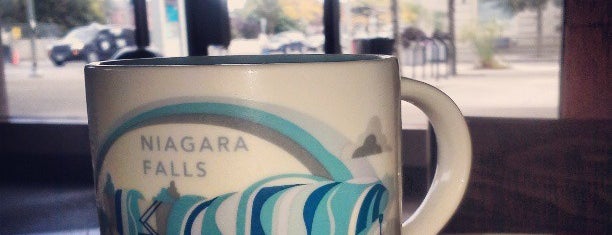 Starbucks is one of Niagara Falls & NY visit - September 2016.