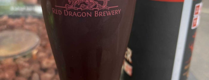 Red Dragon Brewery is one of Fredericksburg.