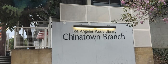 Los Angeles Public Library - Chinatown is one of Public Libraries in Los Angeles County.
