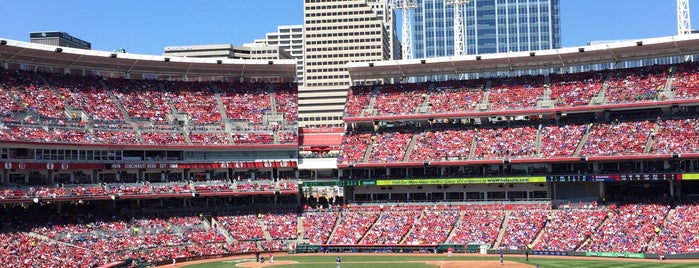 Great American Ball Park is one of MLB Stadiums.