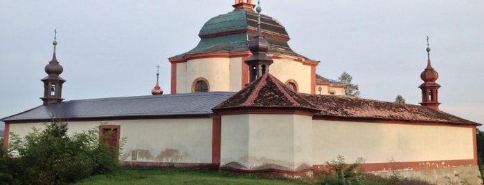 Kaple sv. Jana Nepomuckého is one of churches.