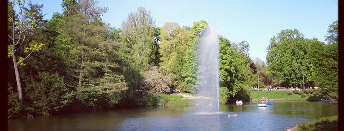 Kurpark is one of Wiesbaden.