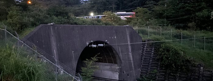 北陸新幹線 碓氷峠トンネル is one of 俺.