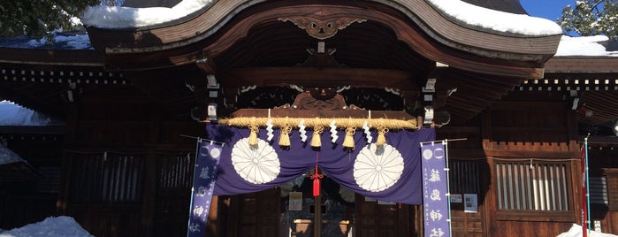 藤島神社 is one of 別表神社 東日本.
