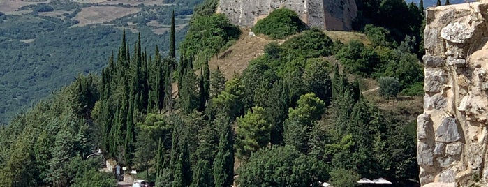 Rocca Di Tentennano is one of Val d' Orcia.