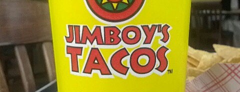 Jimboy's Tacos is one of Lugares favoritos de cnelson.