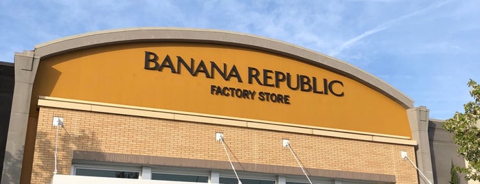 Banana Republic Factory Store is one of To Try.