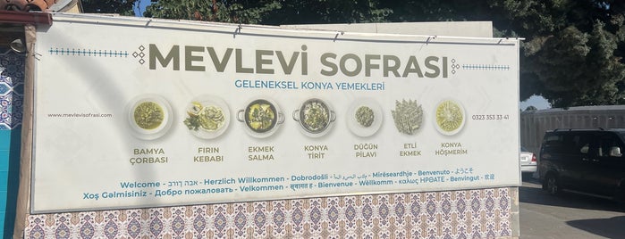 Mevlevi Sofrası is one of Konya.