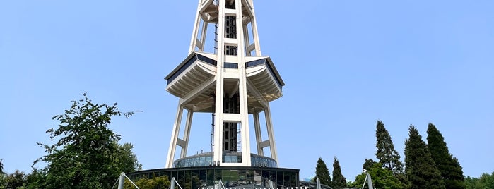 Space Needle: Observation Deck is one of Seattle and Portland - Nov 2015.