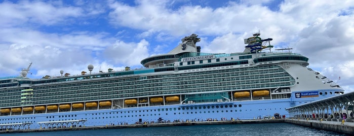 Prince George Wharf is one of Cruise Ships!.