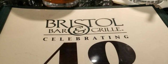 The Bristol Bar & Grille is one of Locais curtidos por Cicely.