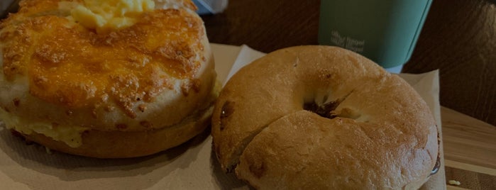 Bagel-o-Bagel is one of The 13 Best Places for Bagels in Riyadh.
