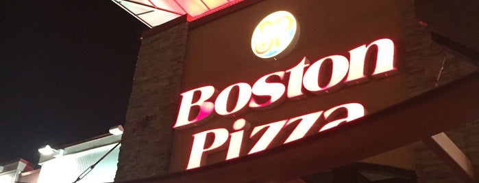 Boston Pizza is one of 20 favorite restaurants.