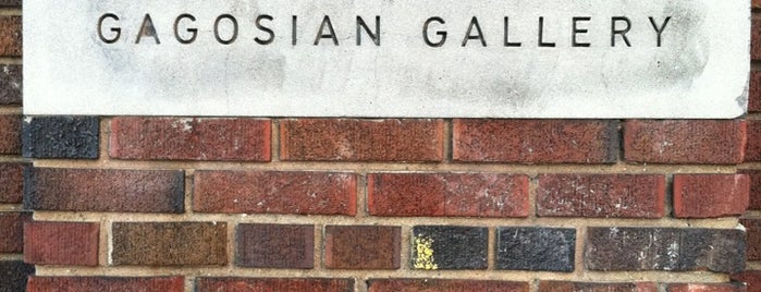 Gagosian Gallery is one of New York.