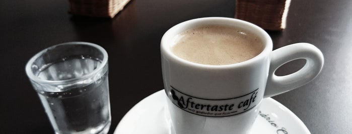 Aftertaste Café is one of Cafeteria.