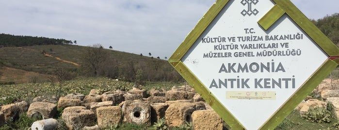 Akmonia Antik Kenti is one of Uşak.