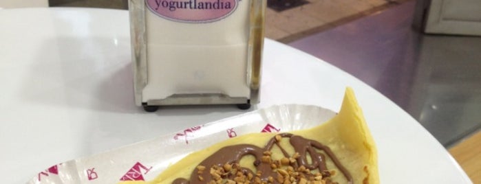 Yogurtlandia is one of Dónde comer Santa Cruz.